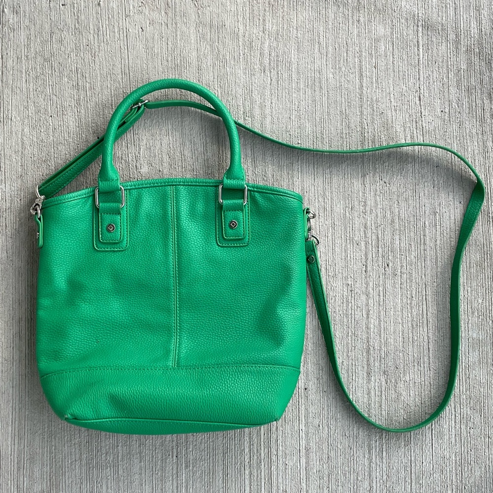 Jewel Toned Green Purse/Crossbody Bag - Picture 1 of 11